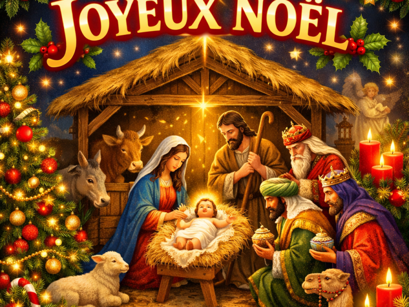 JOYEUX  NOËL / MERRY&nbsp;CHRISTMAS