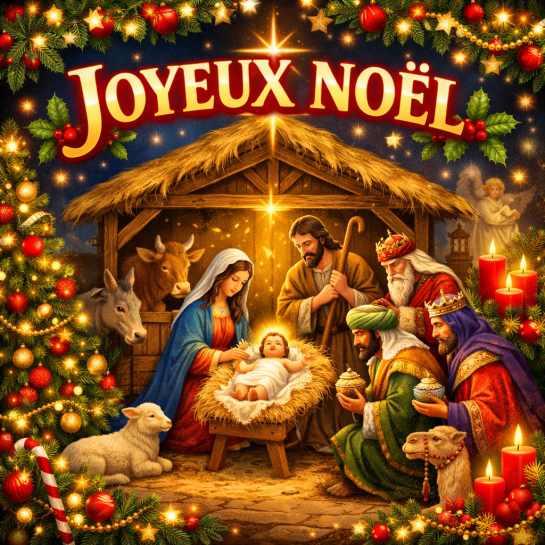 JOYEUX  NOËL / MERRY&nbsp;CHRISTMAS