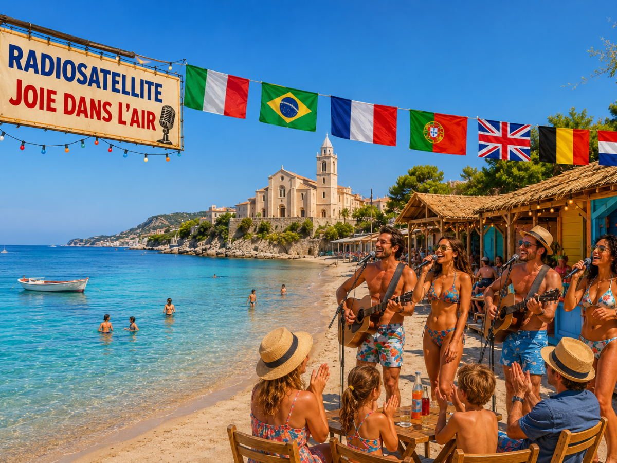 RADIOSATELLITE  JOIE DANS&nbsp;L’AIR